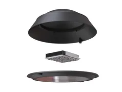 Armatura stradale 631in  alluminio con tecnologia led esploso