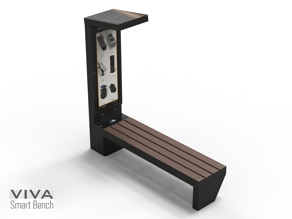 panchina viva smart bench ADV SIGNAGE con totem fotovoltaico senza schienale 2.jpg