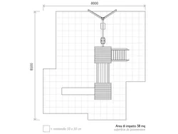 castello combianto dimensioni pianta