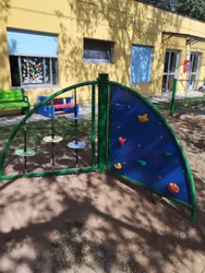 attivita sensoriale triplo pannello corde arrampicata pannello.webp