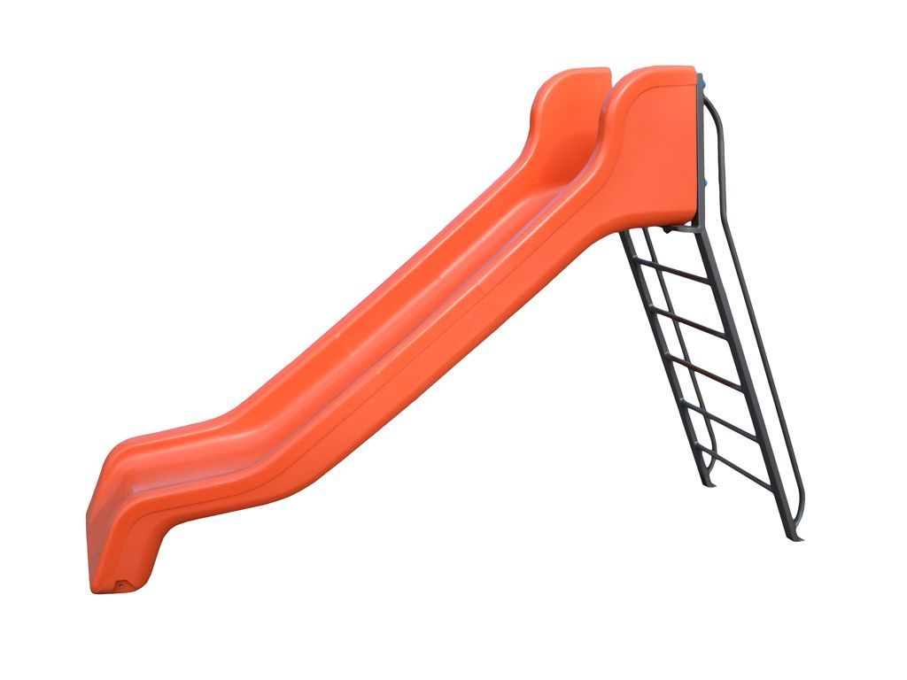 Scivolo classico con scala in acciaio - plastica riciclabile
