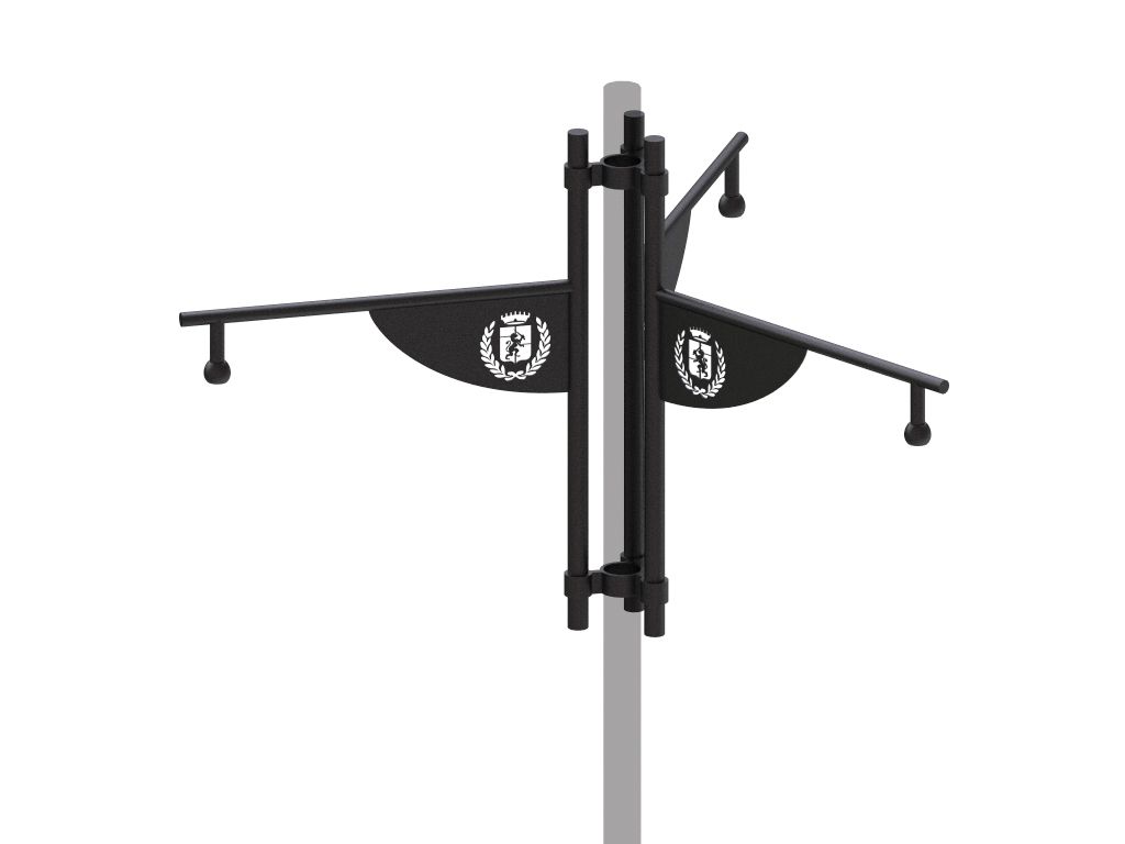 Braccio con bandiera Starck