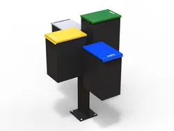 cestino moderno future quadruplo in acciaio.jpg