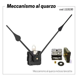 Meccanismo orologio al quarzo