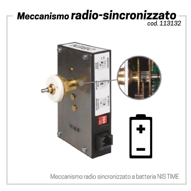 Radio sync mechanism for outdoor clock