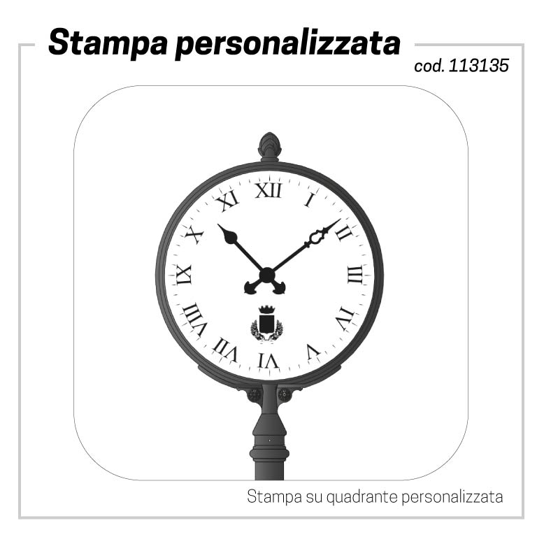 Personalized printing clock