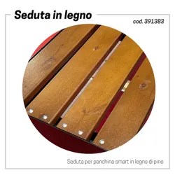 Viva smart wood seat and backrest
