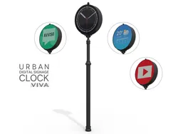 Orologio con schermo LED