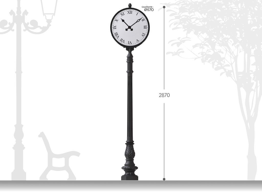Orologio in ghisa