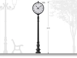 Orologio in ghisa
