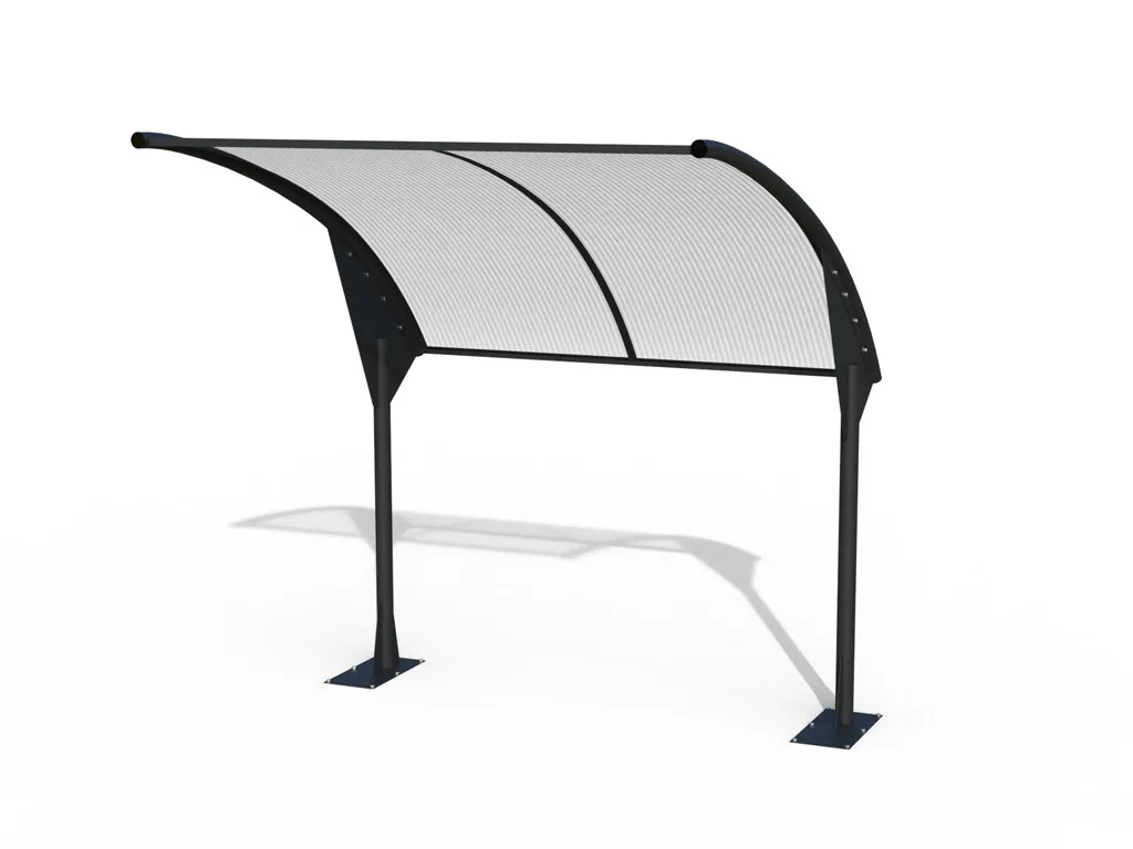 Pensilina Arco moderna per attesa autobus