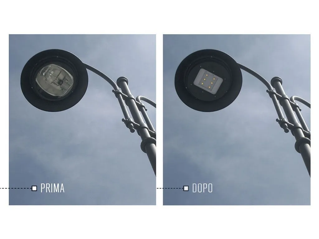 REFITTING illuminotecnico con tecnologia LED