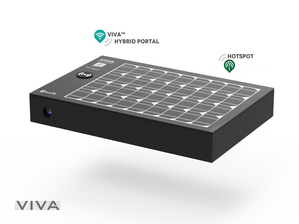Smart Case for VIVA SMART bench - photovoltaic power supply
