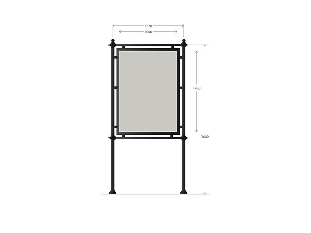 Stendardo classico 1000x1400h