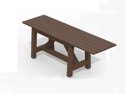 Tavolo in strongplast 170cm