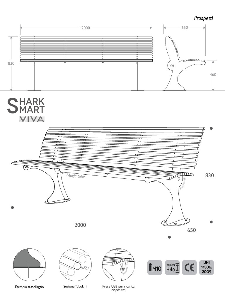 disegno misure 2d panchina shark smart usb.jpg