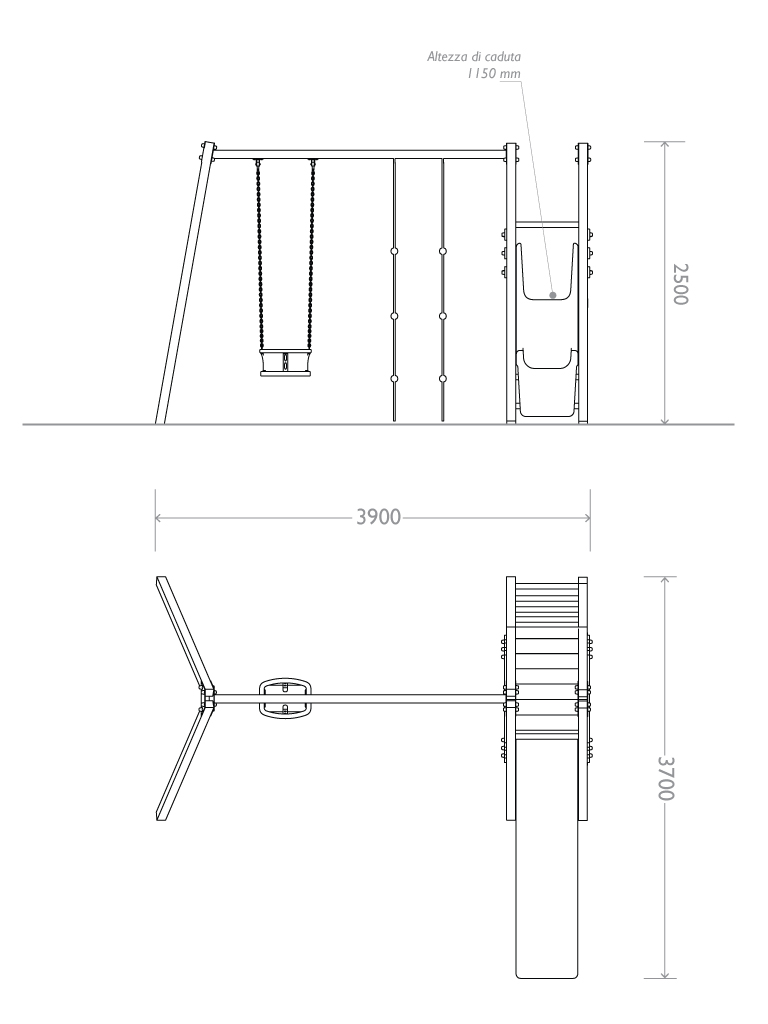 pianta prospetto baby castello altalena strongplast cod 7030.jpg