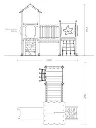 prospetti combi due torri in kit di montaggio strongplast 2