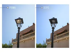 RETROFIT LED   esempio applicazione su lanterna storica