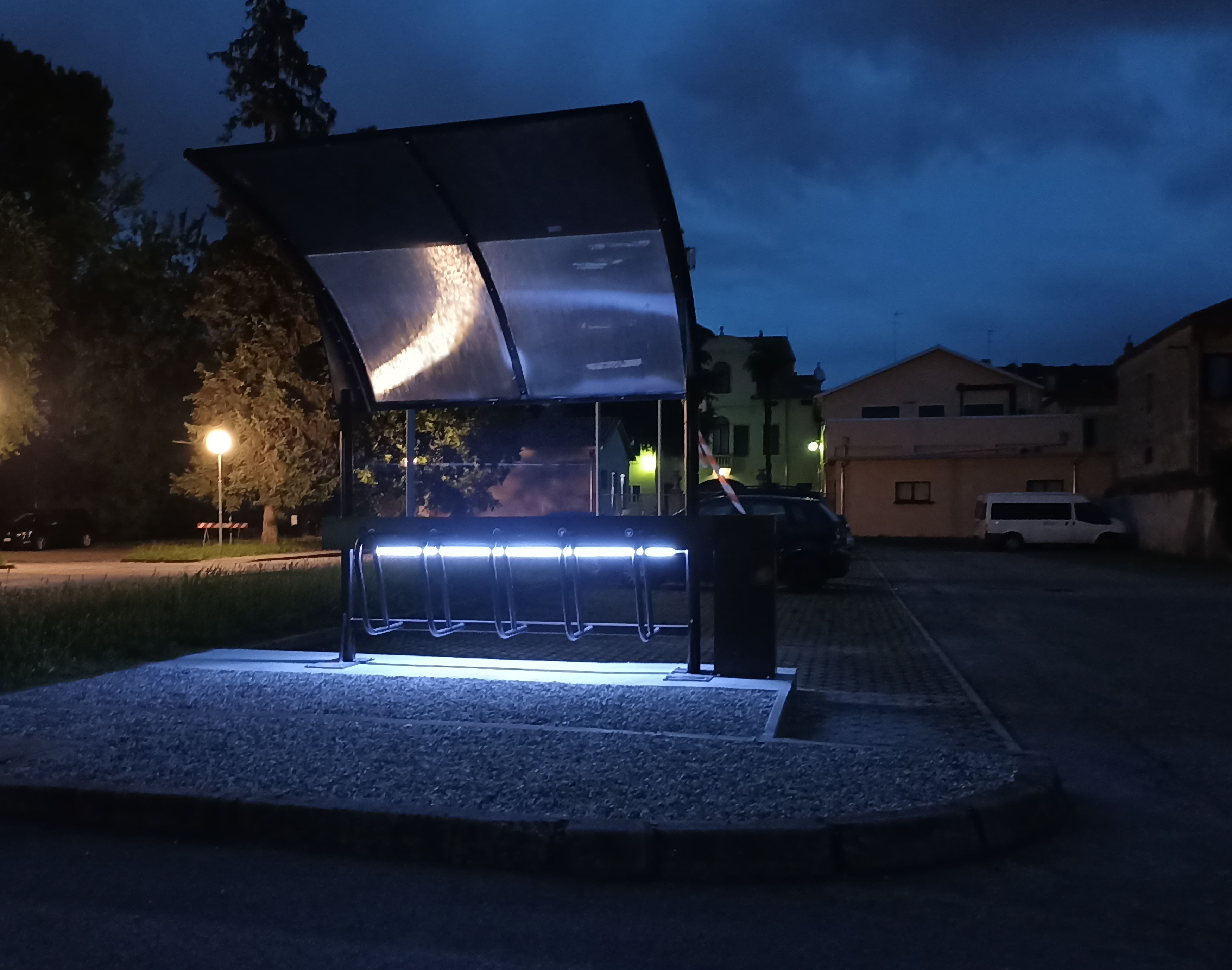 Installazioni ARCO SMART - Universita Padova Pensilina Smat Ricarica Monopattini Ebike Scooter Universita Padova Pensilina Smat Ricarica Monopattini Ebike Scooter